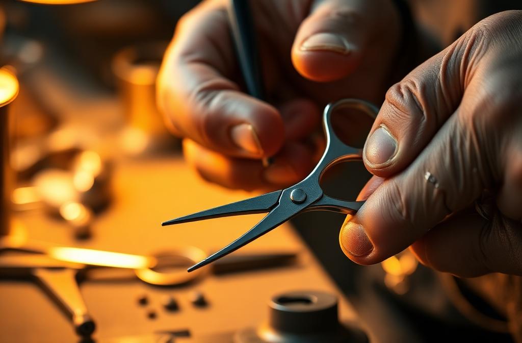 Craftsman polishing